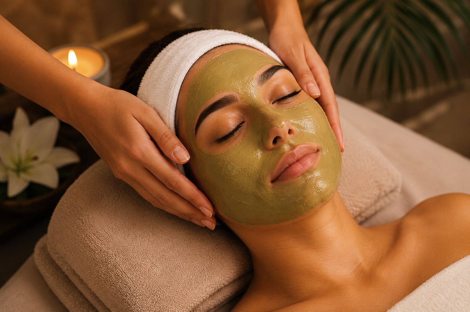 Advanced Facials treatment setting