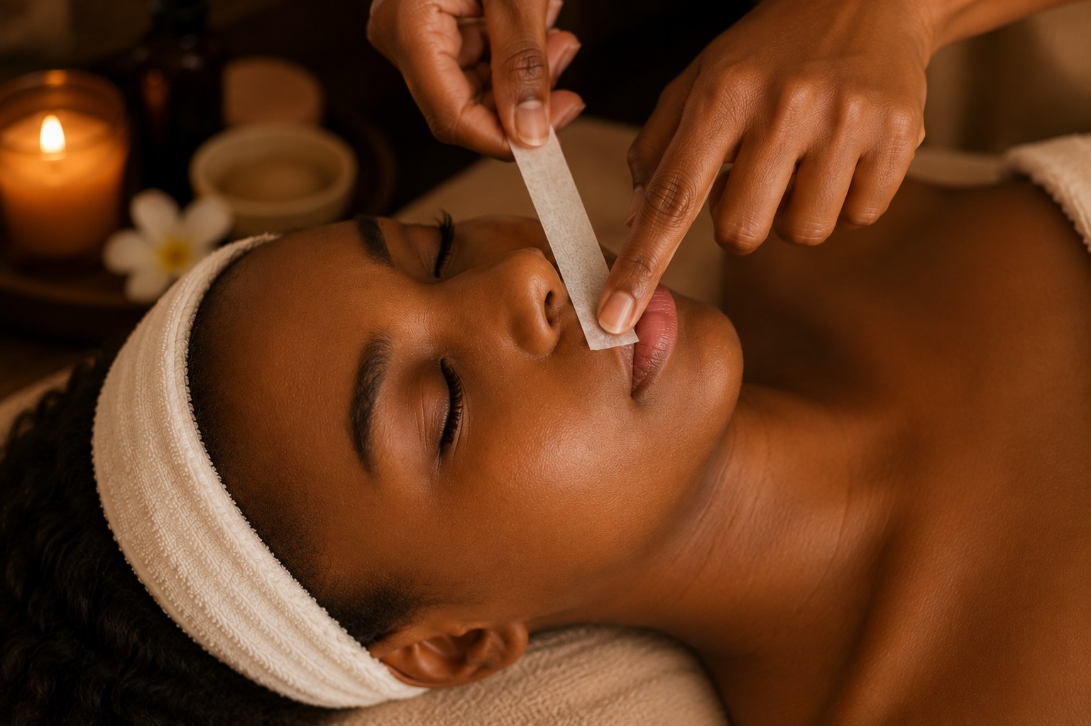 Waxing treatment setting