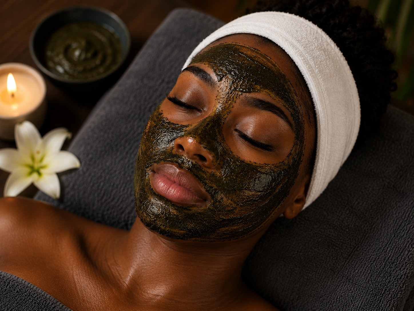 Advanced & Anti-Aging Facials treatment setting