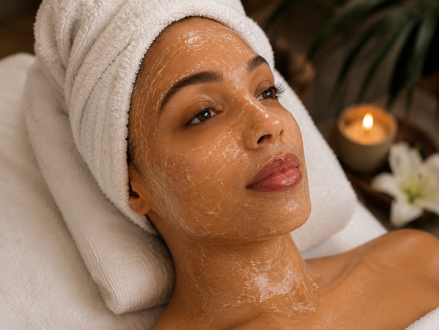 Advanced & Anti-Aging Facials treatment setting