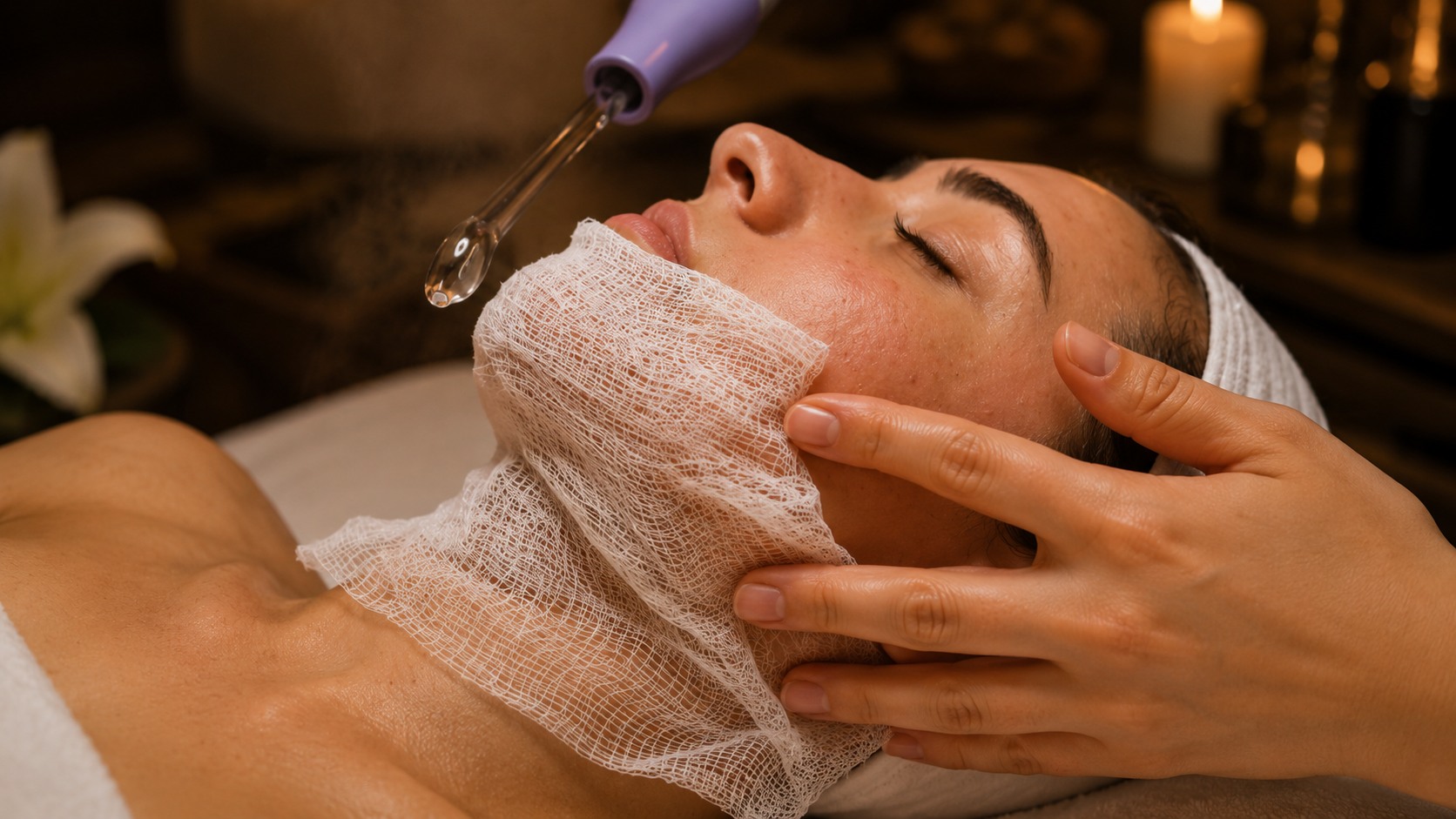 Advanced Facials treatment setting
