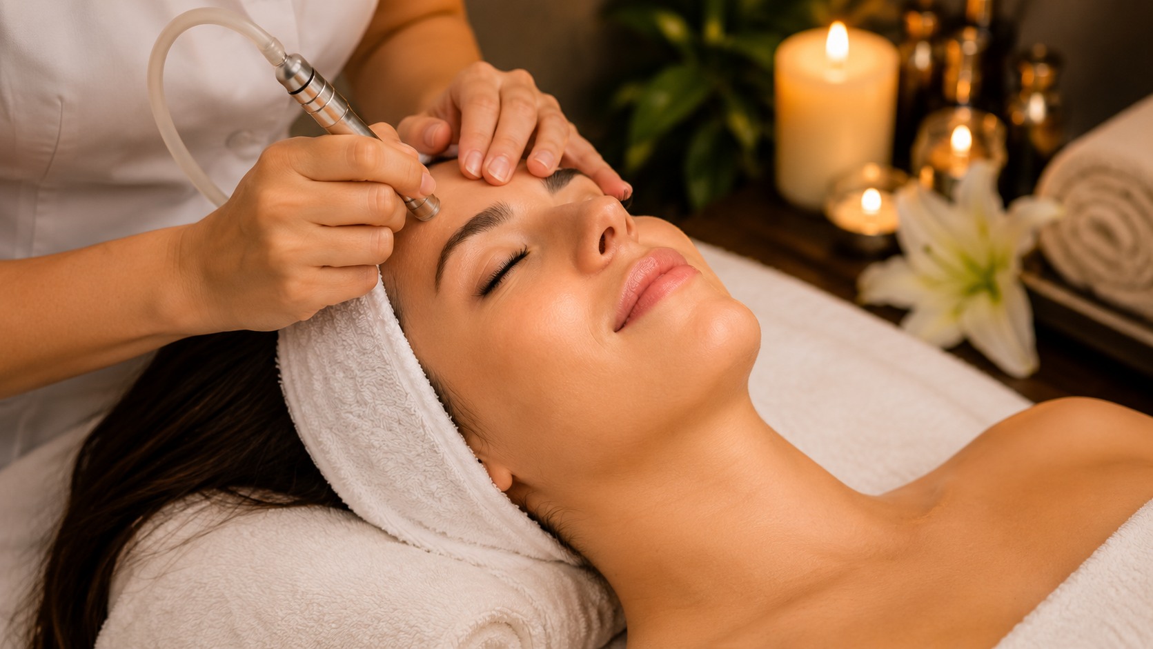 Advanced Facials treatment setting