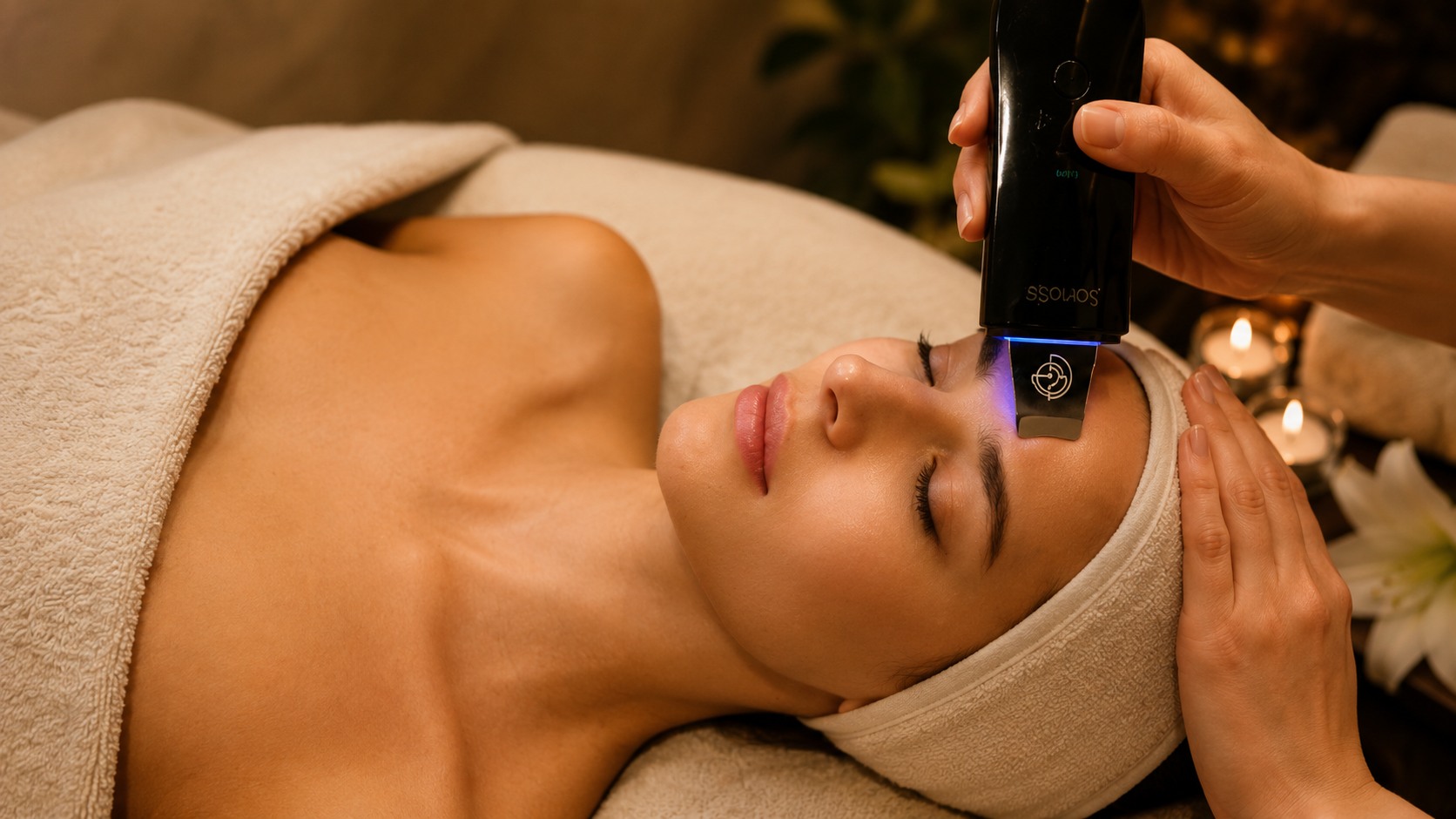 Advanced Facials treatment setting